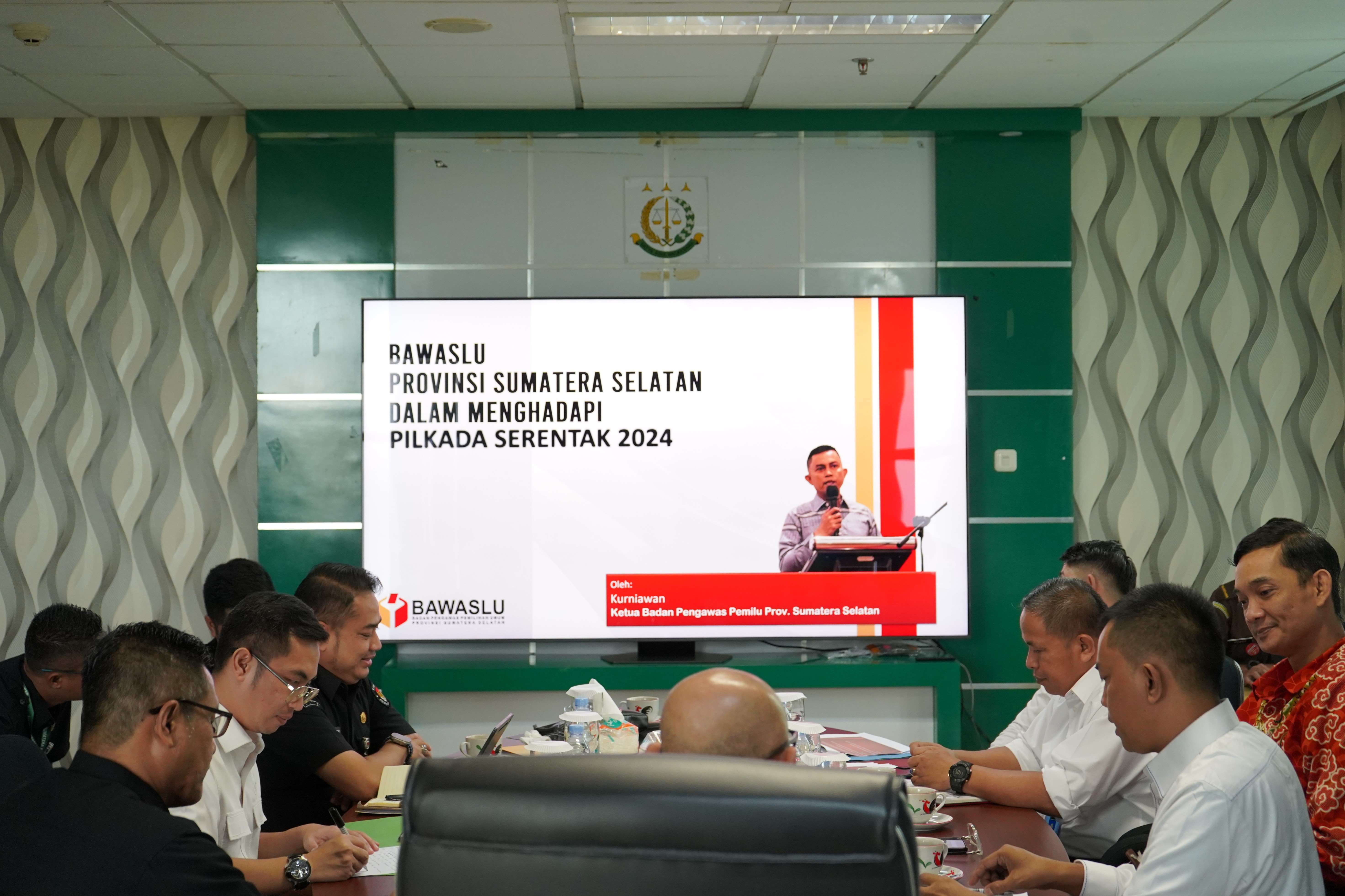 CEGAH POTENSI AGHT, BAWASLU SUMSEL: PERLU MELIBATKAN BANYAK PIHAK