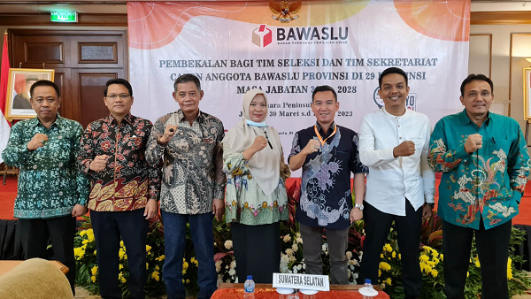 TIMSEL BUKA PENDAFTARAN CALON ANGGOTA BAWASLU SUMSEL PERIODE 2023-2028