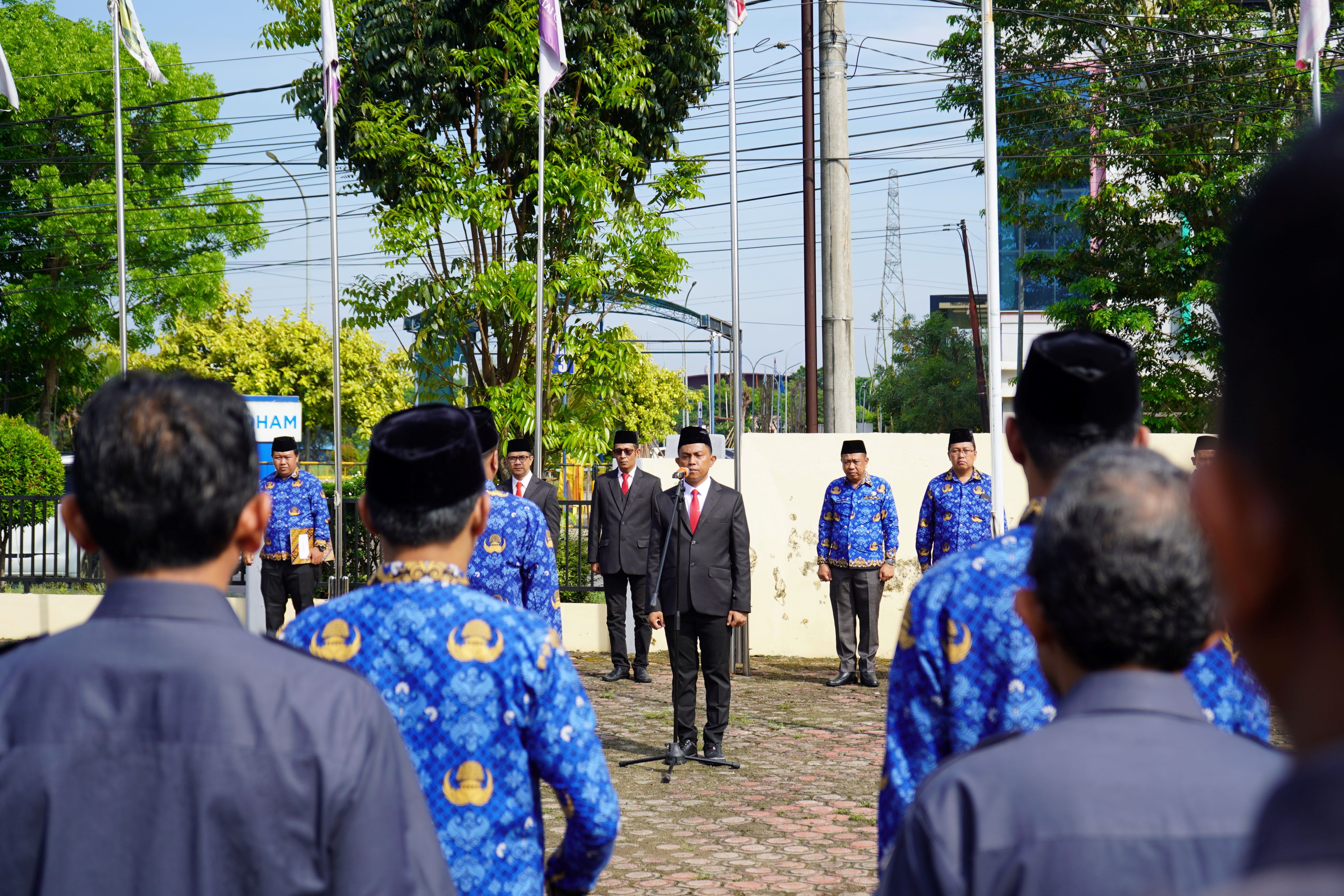 Pada Upacara Hari Kesaktian Pancasila, Kurniawan Minta Jajaran Teliti Dalam Lakukan Pengawasan Tahapan Pemilihan