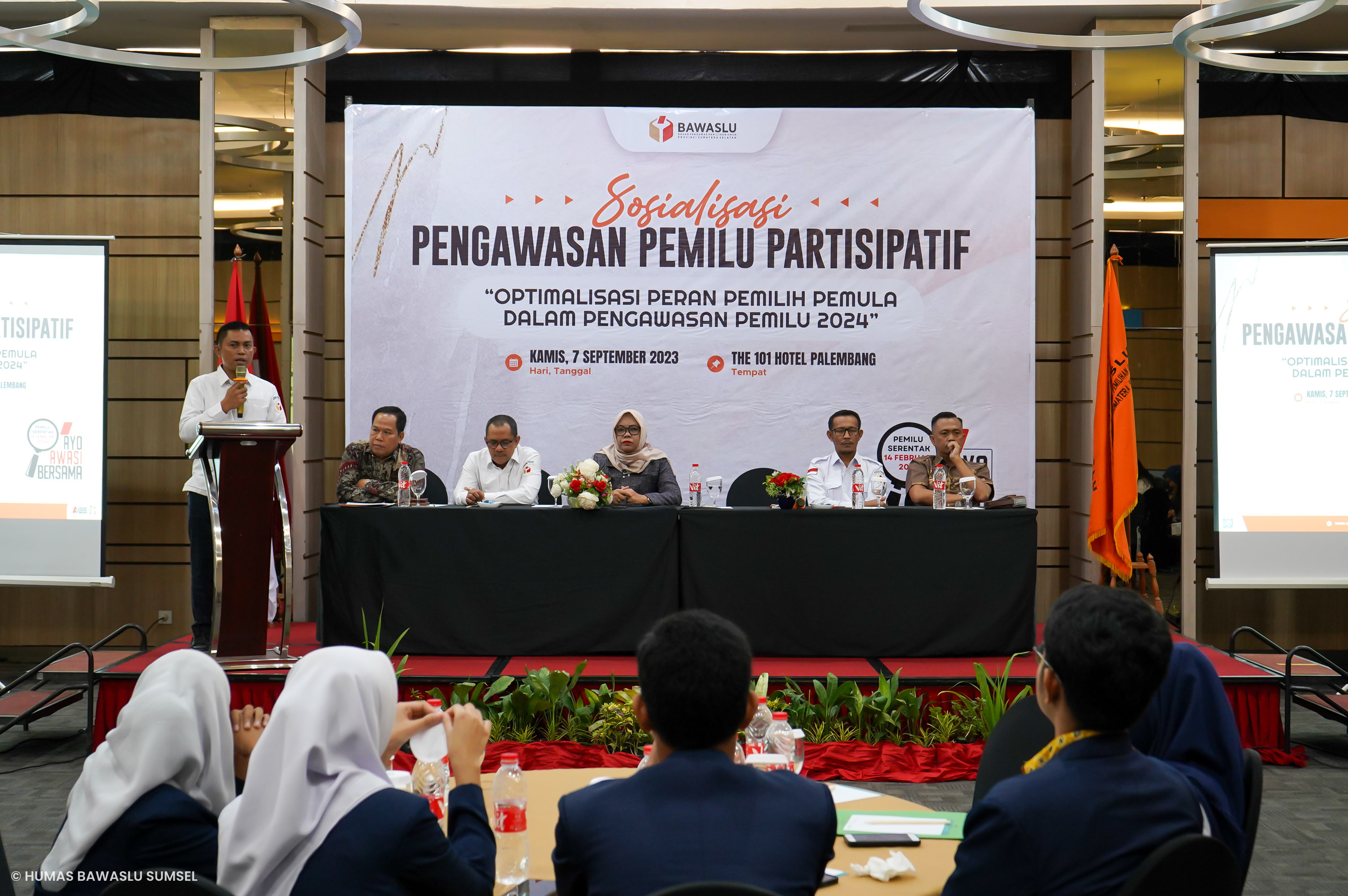 KURNIAWAN INGINKAN PEMILIH PEMULA JADI MATA DAN TELINGA BAWASLU