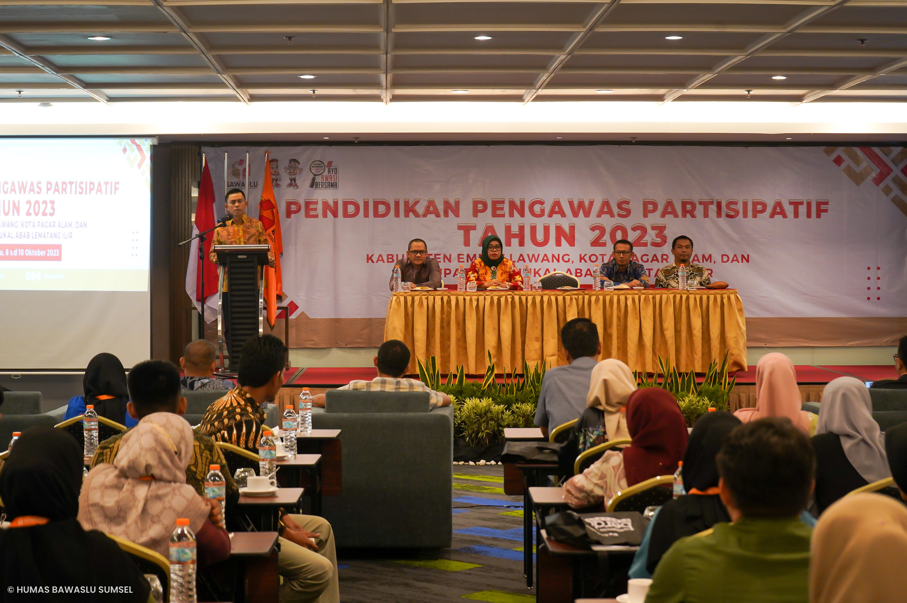 MELALUI PENDIDIKAN PENGAWAS PARTISIPATIF, BAWASLU SUMSEL AJAK MASYARAKAT TERLIBAT AKTIF AWASI PEMILU 2024