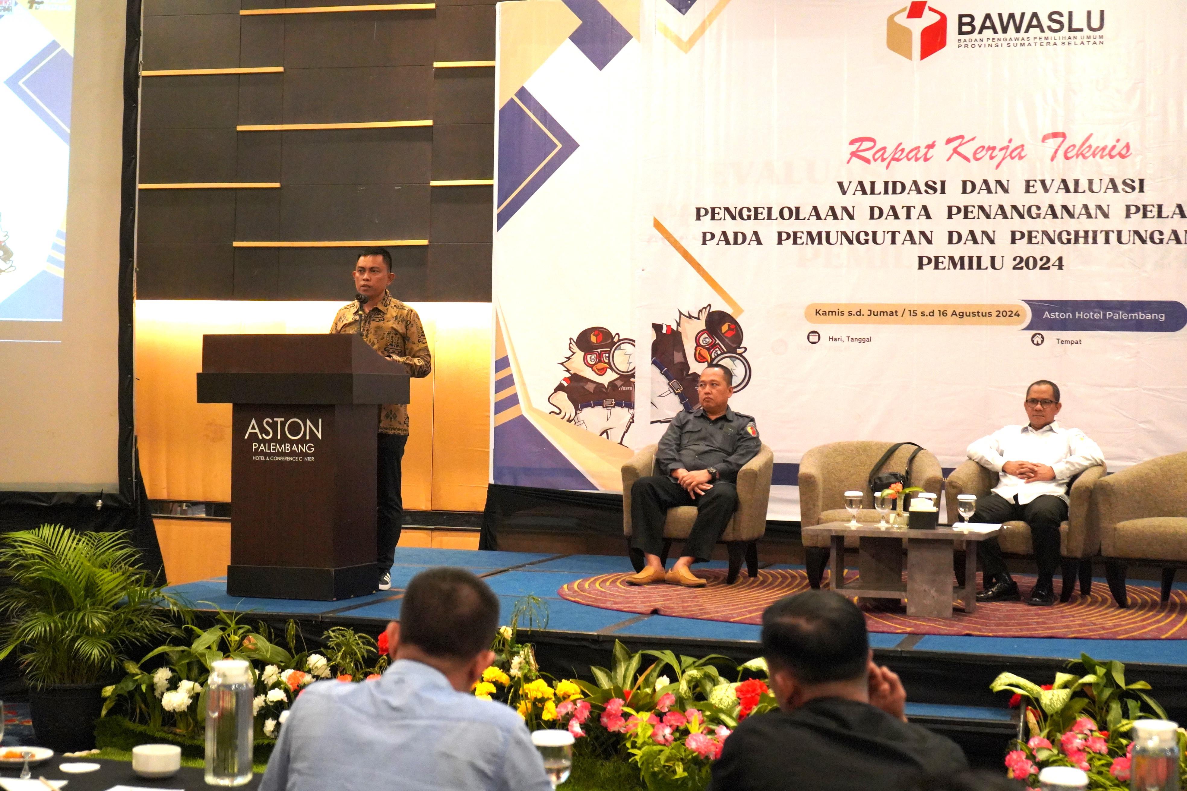 EVALUASI PENGELOLAAN DATA PENANGANAN PELANGGARAN, KURNIAWAN: SEMUA DATA DAN LAPORAN HARUS DIARSIPKAN DAN DIDIGITALISASI