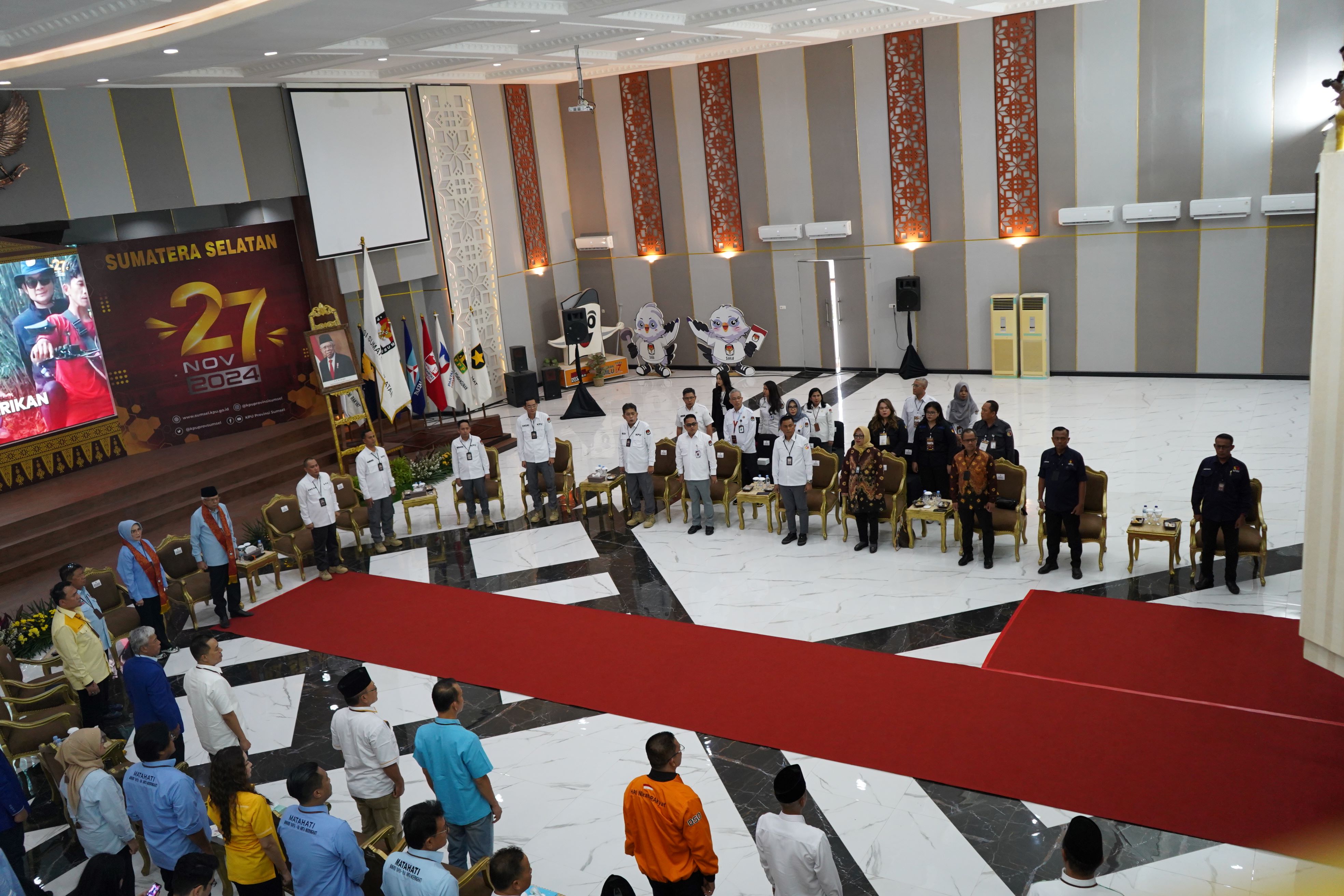 HARI TERAKHIR PENDAFTARAN CALON GUBERNUR DAN WAKIL GUBERNUR SUMSEL, BAWASLU SUMSEL AWASI KETAT