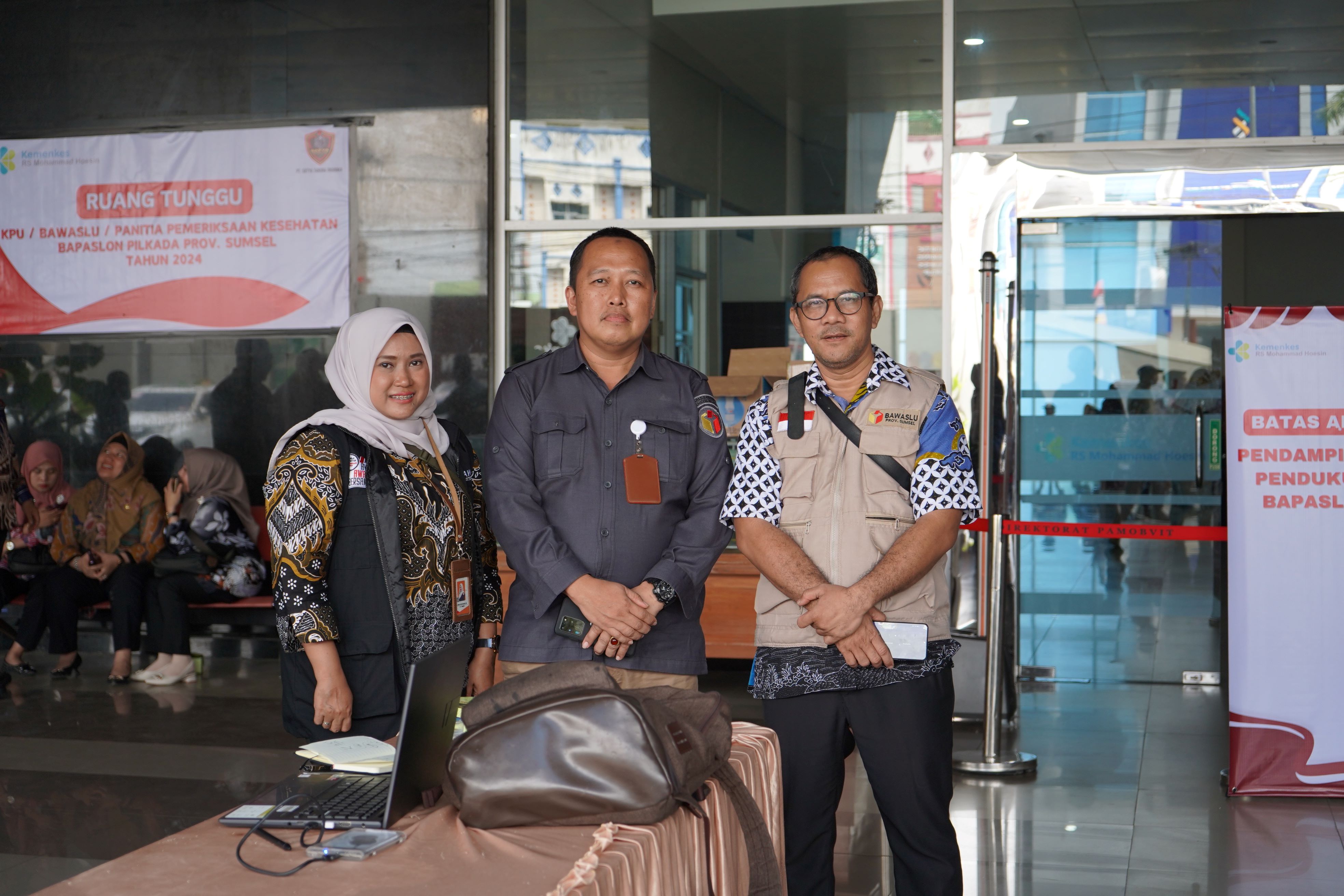 HARI TERAKHIR PEMERIKSAAN KESEHATAN BAGI BAKAL CALON GUBERNUR DAN WAKIL GUBERNUR 2024, NAAFI PASTIKAN BERJALAN SESUAI ATURAN