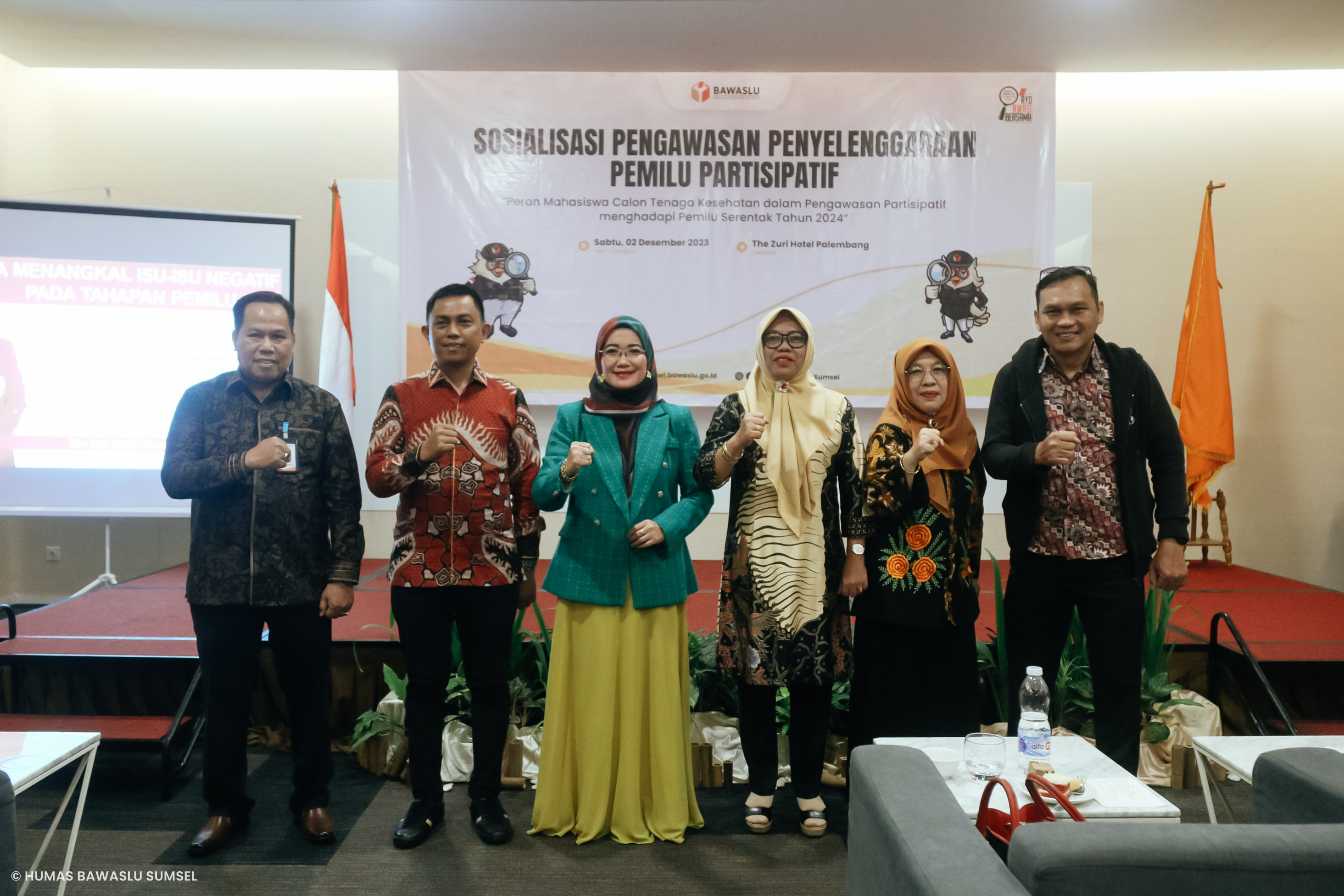 BAWASLU SUMSEL HARAP GENERASI Z TINGKATKAN LITERASI DIGITAL TANGKAL HOAKS PADA PEMILU 2024