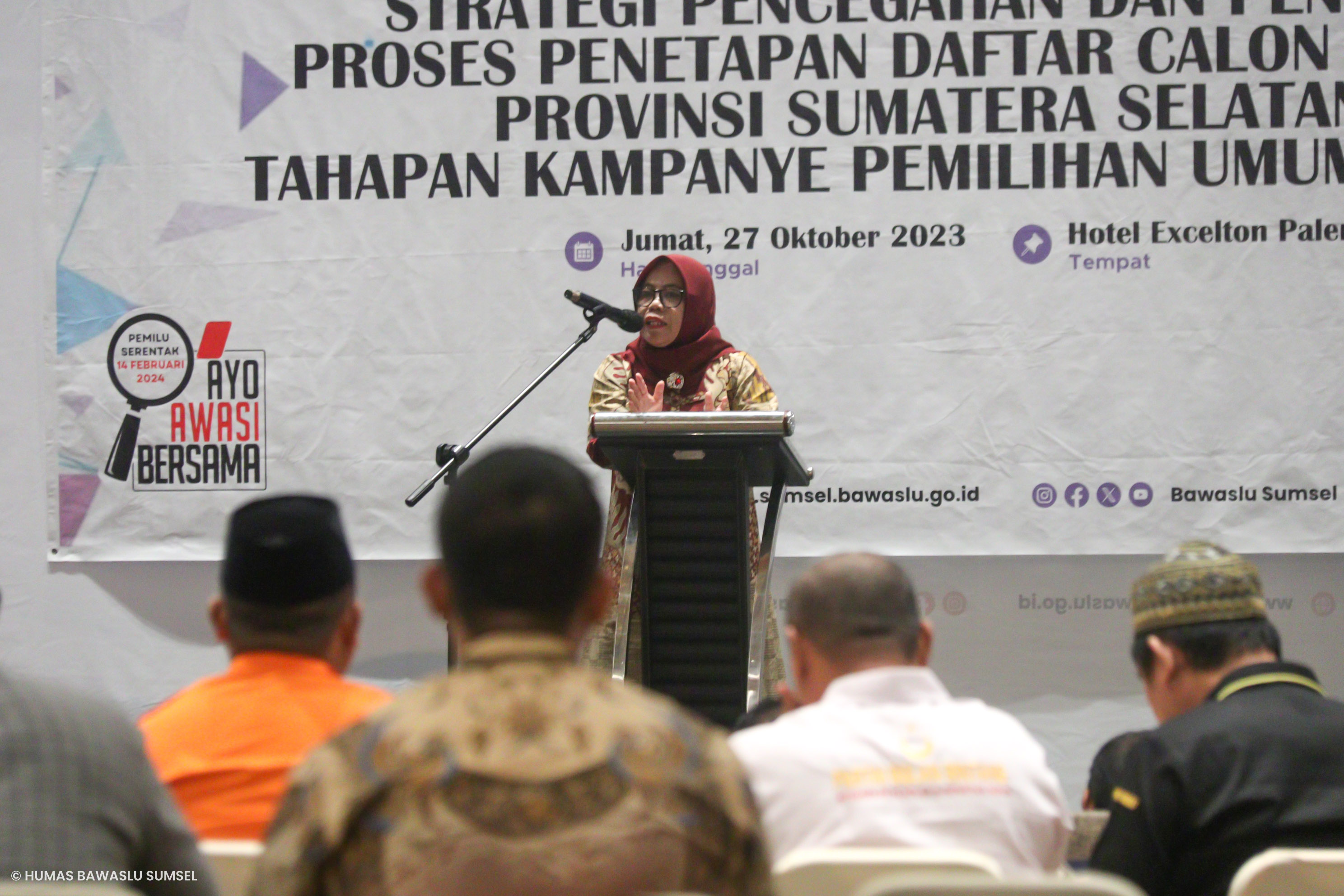 JELANG PENETAPAN DCT, BAWASLU SUMSEL UTAMAKAN PENCEGAHAN DALAM PENGAWASAN