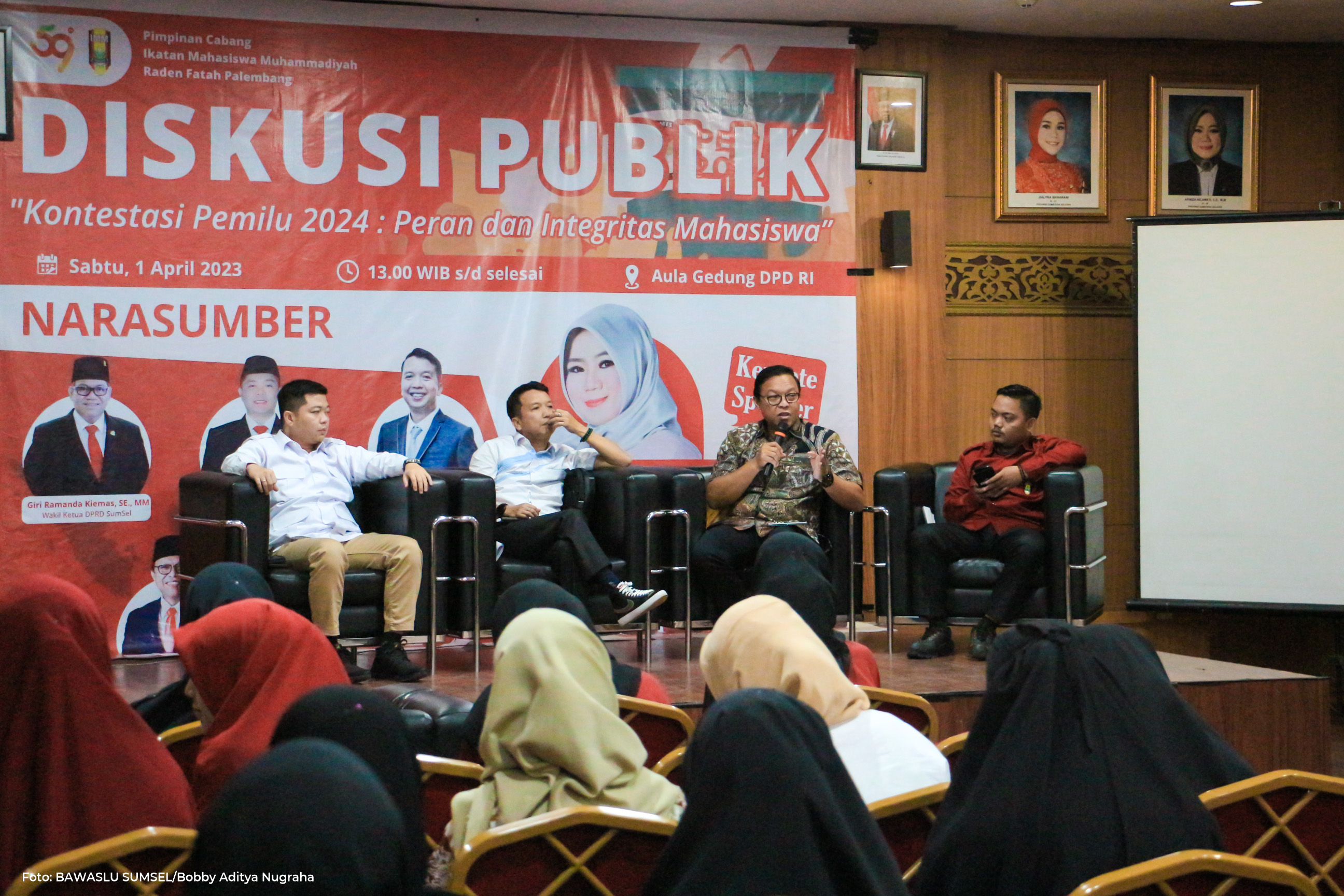 YENLI MINTA MAHASISWA BERPERAN AKTIF DALAM PENGAWASAN PEMILU