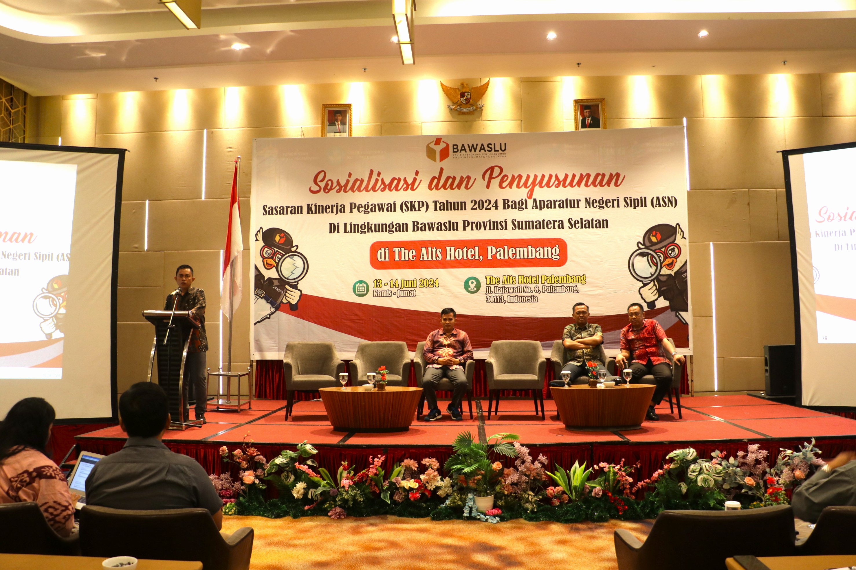 PERKUAT PENYUSUNAN SASARAN KINERJA BAGI ASN, BAWASLU SUMSEL GELAR SOSIALISASI PENGISIAN SKP