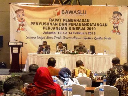 Rapat Pembahasan Penyusunan dan Penandatanganan Perjanjian Kinerja 2019 