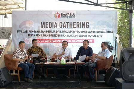 Hadapi Pilkada 2020,Bawaslu Sumsel Siaga