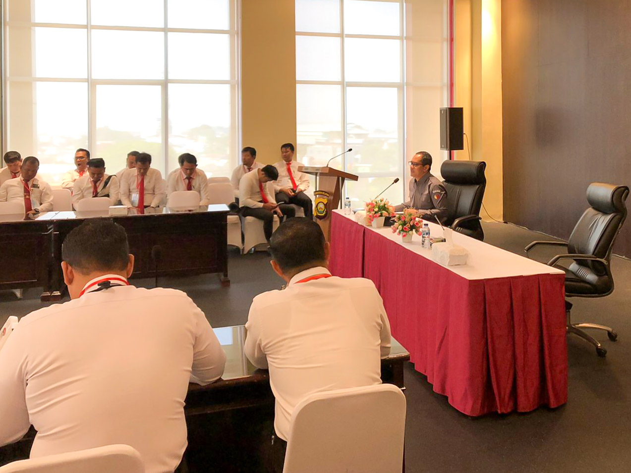 BERIKAN MATERI PELATIHAN, NAAFI PAPARKAN JENIS PELANGGARAN PEMILU