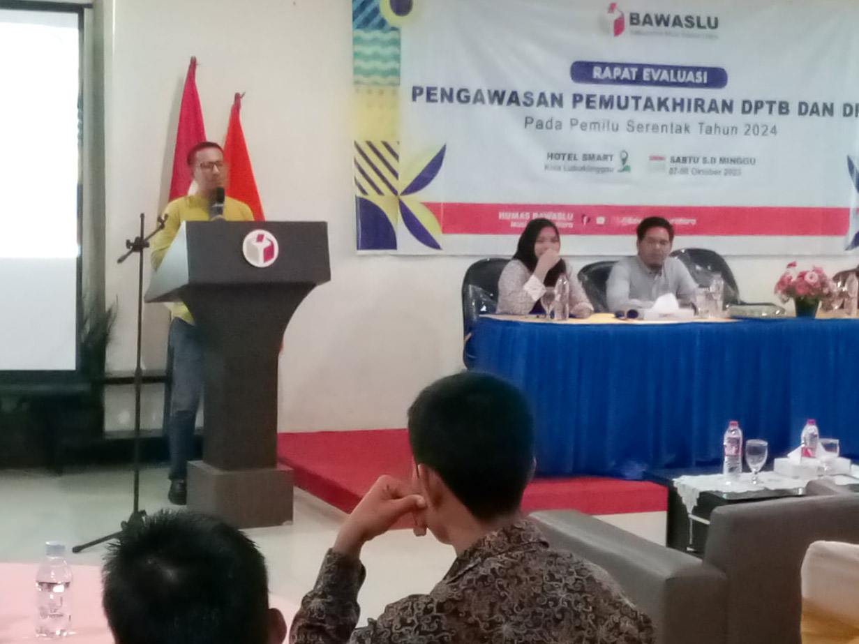 EVALUASI PENGAWASAN DPTb DAN DPK, ARDIYANTO : TETAP FOKUS LAKUKAN PENGAWASAN