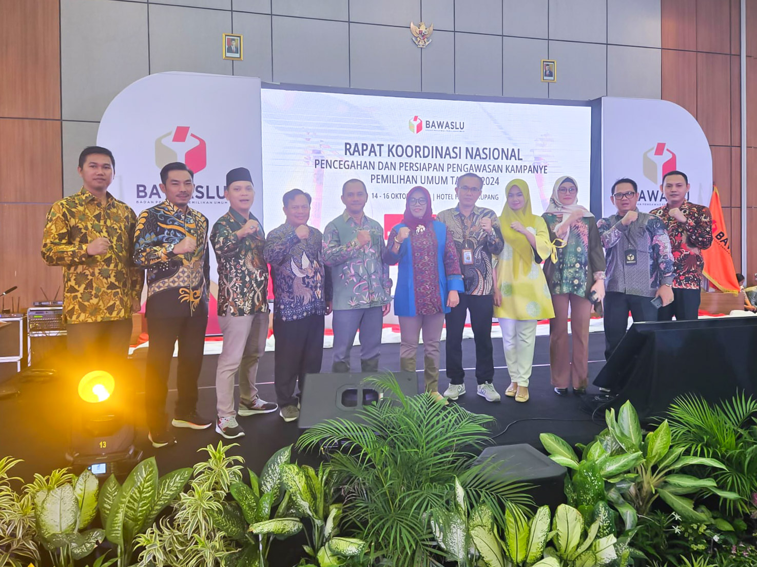 HADIRI RAKORNAS BAWASLU, NAAFI : PENGAWAS PEMILU HARUS PAHAM REGULASI