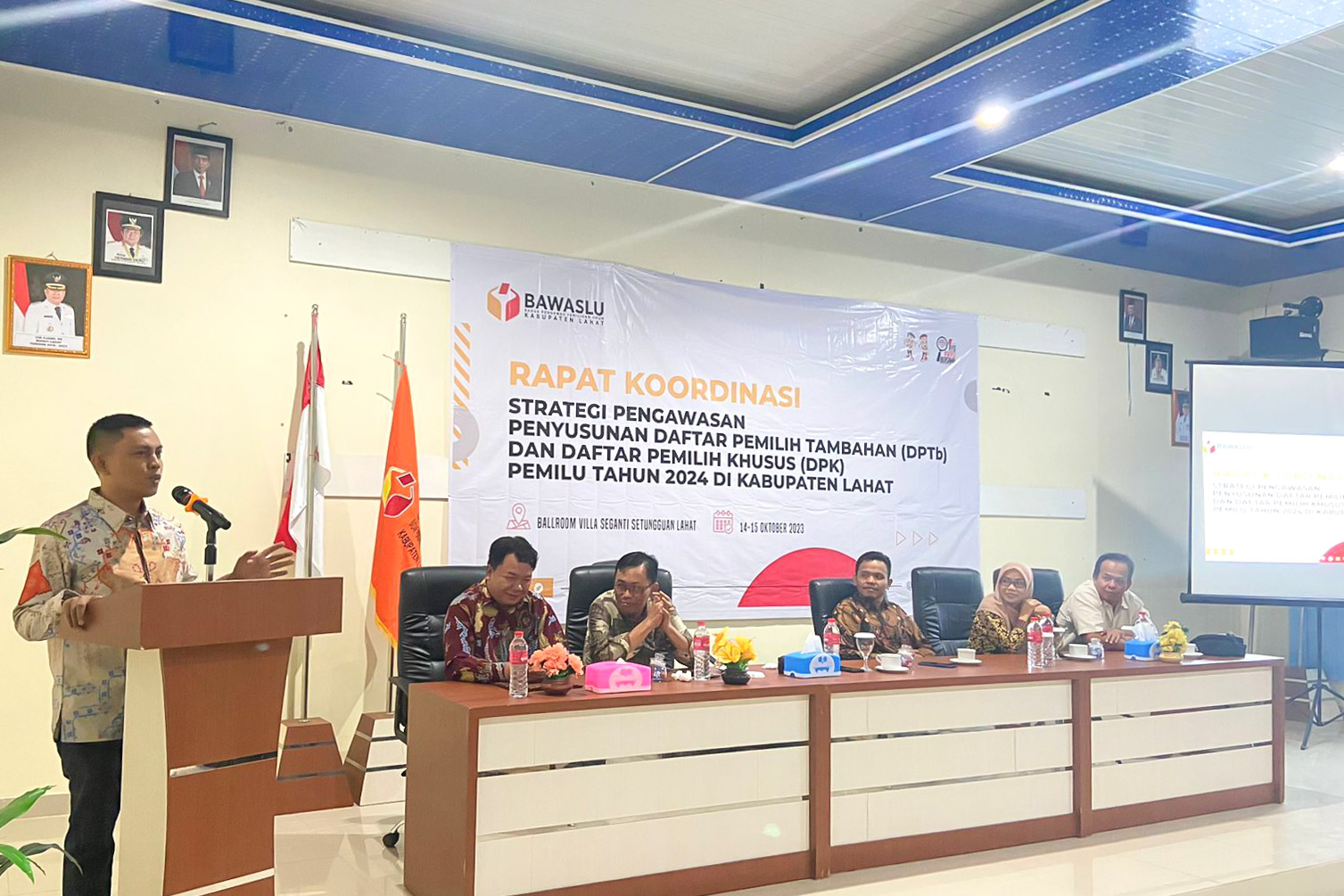 UTAMAKAN AKURASI DATA PEMILIH, KURNIAWAN : PANWASCAM HARUS TETAP BERPEGANG PADA TUPOKSI