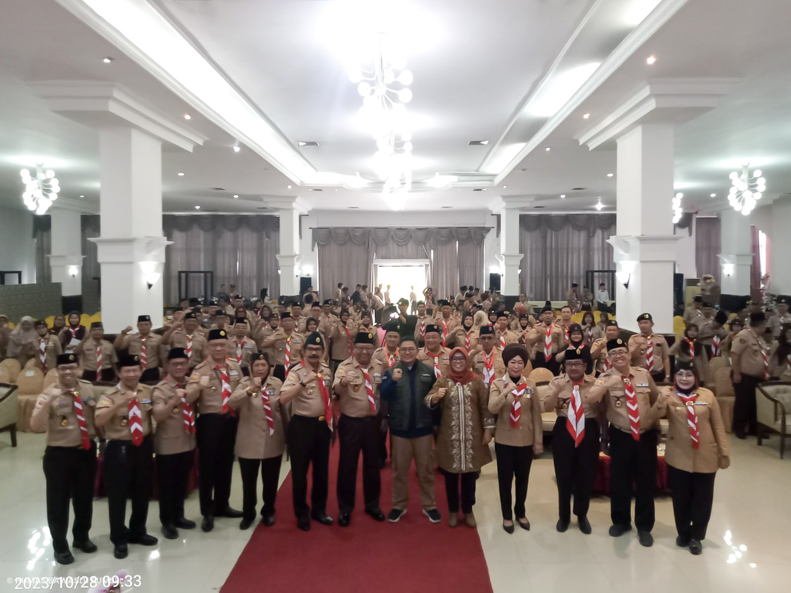 MASSURYATI LIBATKAN GERAKAN PRAMUKA AWASI PEMILU 2024