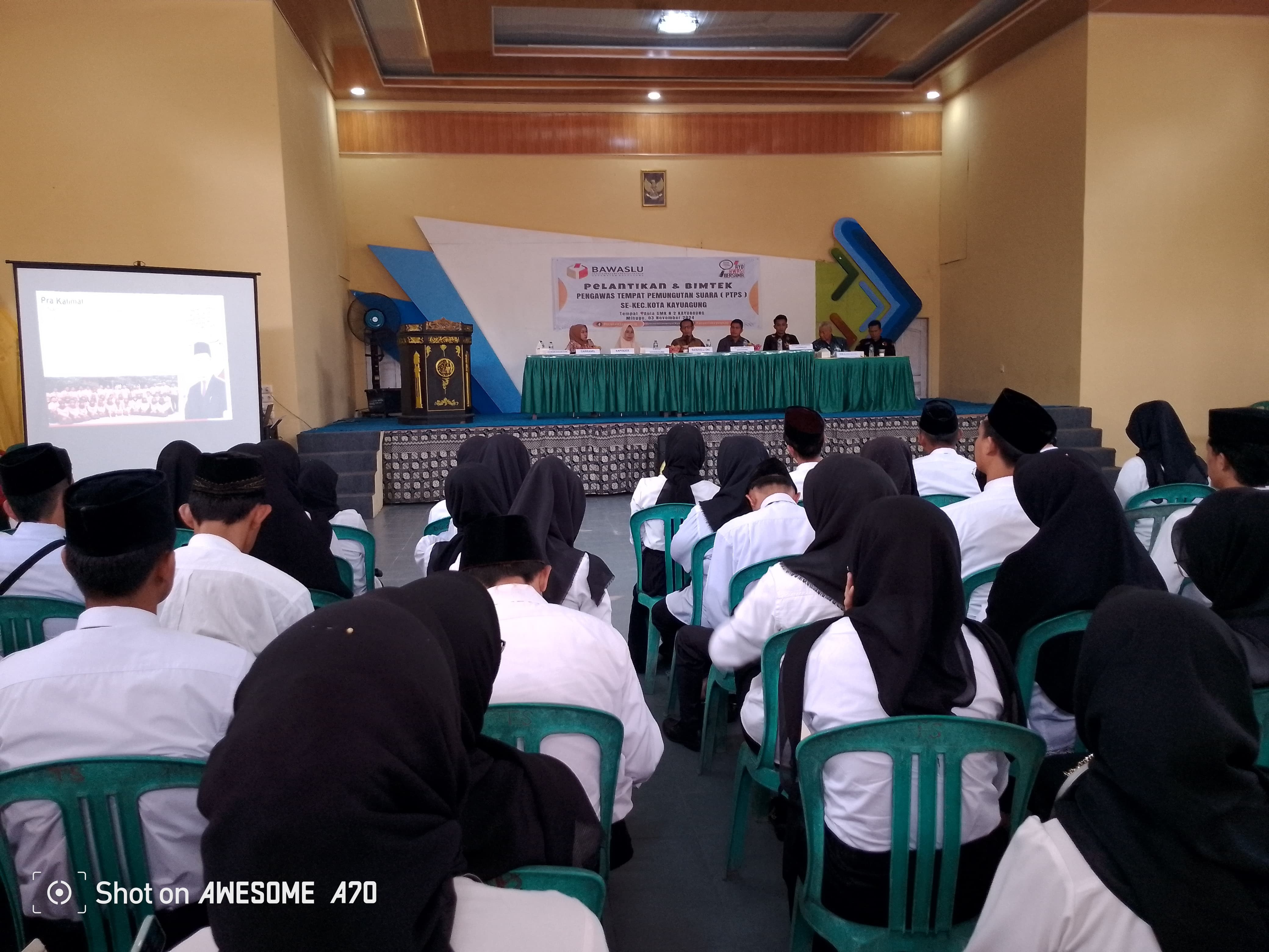 Beri Pembekalan Kepada PTPS Se-Kota Kayuagung, Ardiyanto Sebut PTPS Memiliki Peran Penting  Dalam Mengawal Proses Demokrasi