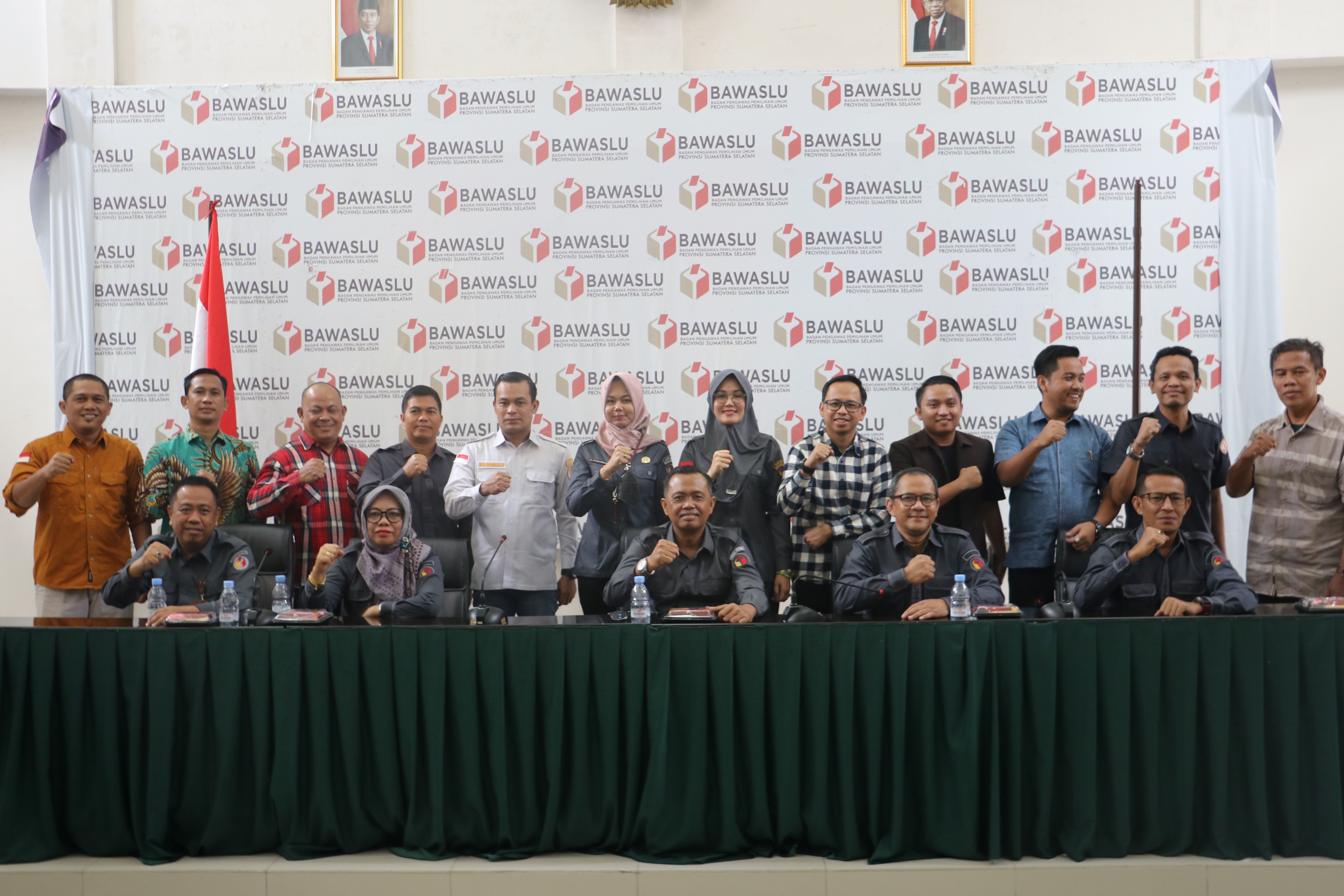 Bawaslu Sumsel Pastikan Kesiapan Bawaslu Kabupaten/Kota Dalam Hadapi PHP