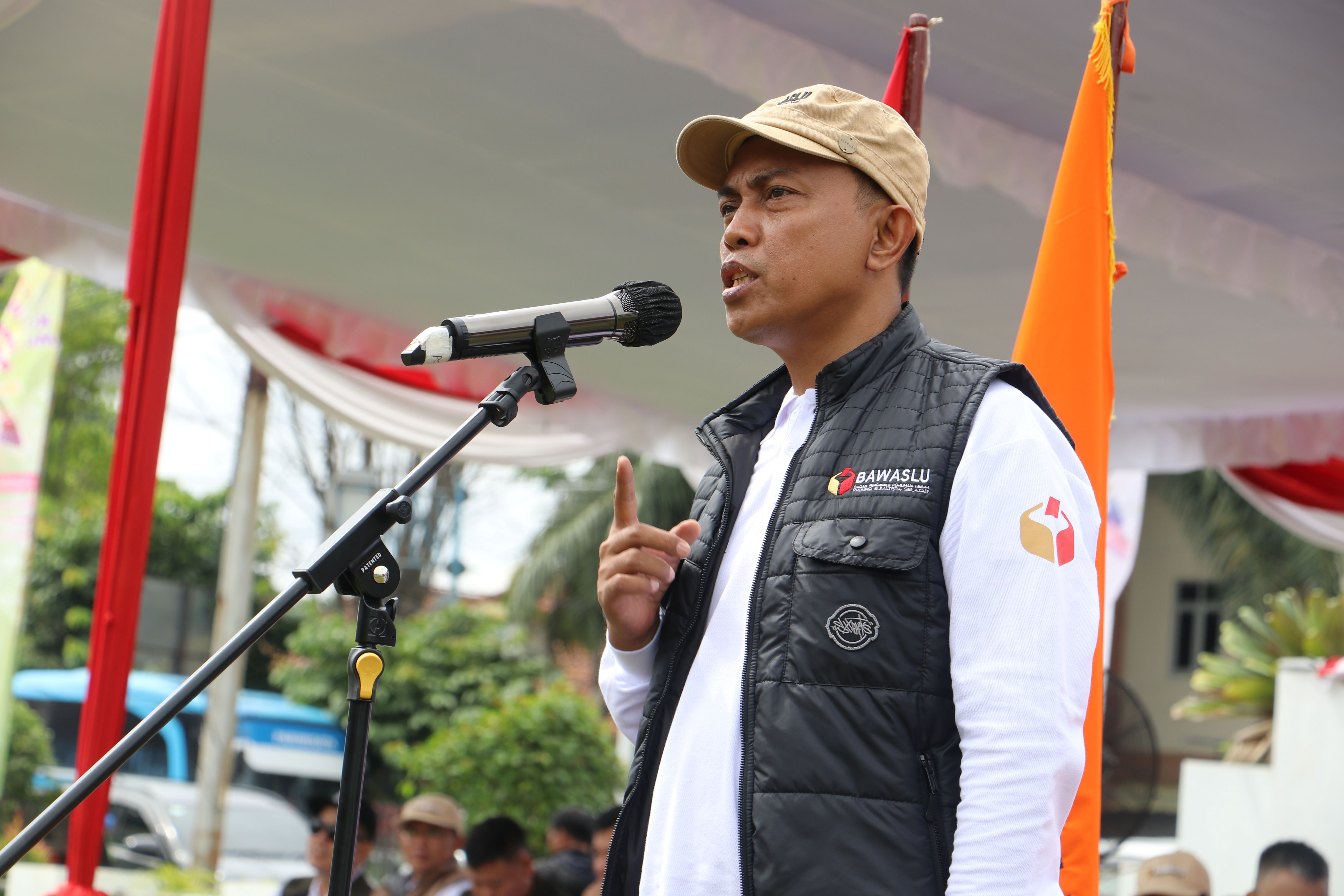 Memasuki Masa Tenang, Kurniawan Minta Pengawas Pemilihan se-Kabupaten Muara Enim Implementasikan Jurus Cegah, Awasi, dan Tindak