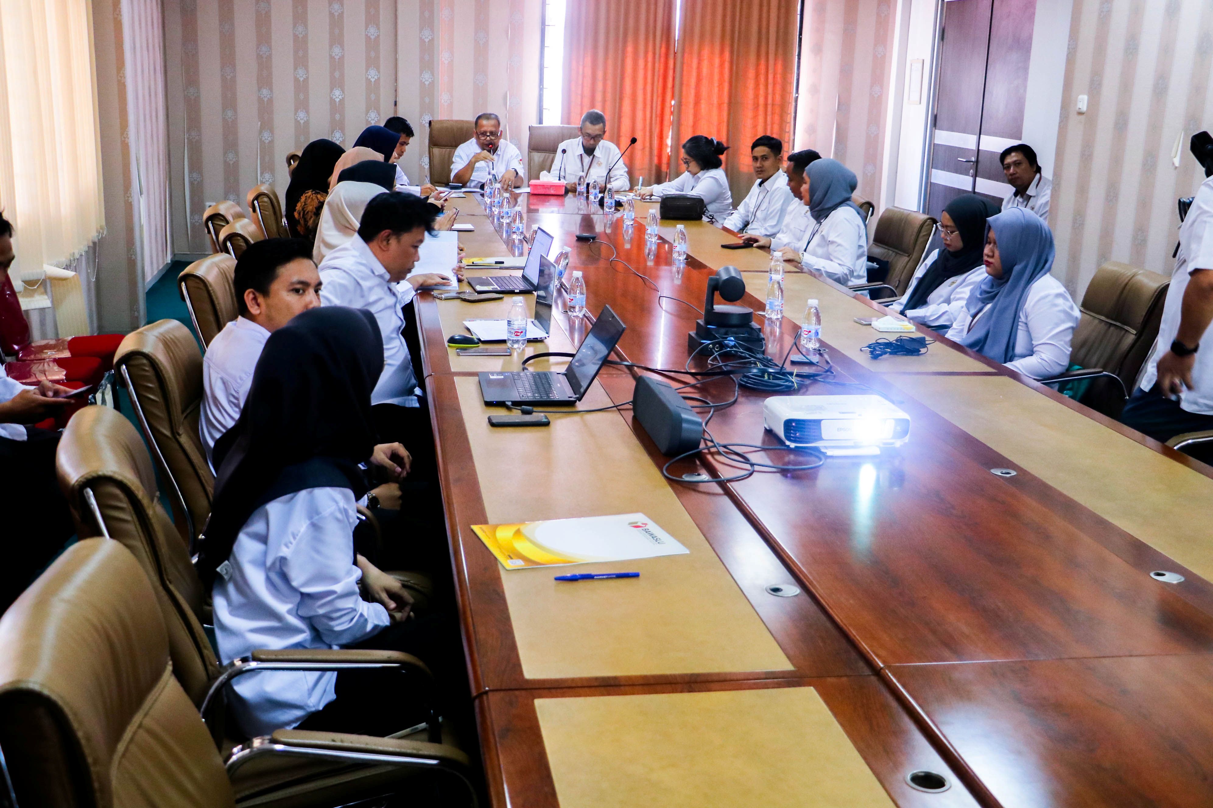 Entry Meeting Bersama BPK RI, Bentuk Dukungan Penuh Bawaslu Sumsel Dalam Pemeriksaan Laporan Keuangan