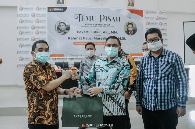 Temu Pisah Kepala Sekretariat Bawaslu Provinsi Sumatera Selatan 2021
