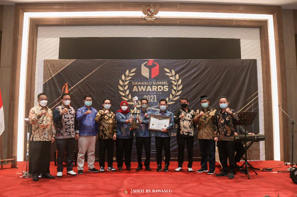 Bawaslu Sumsel Award, Apresiasi Kinerja Bawaslu Kabupaten Penyelenggara Pemilihan Serentak Tahun 2020