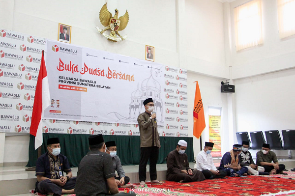 Perkuat Silaturahim, Bawaslu Sumsel Adakan Buka Puasa Bersama