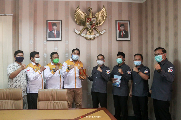 Bawaslu Terima Audiensi Lembaga Kajian Strategis Center for Demoracy and Civilization Studies (CDCS)