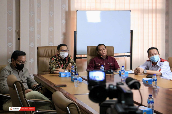 Gelar Rakor Pengawasan Partisipatif, Bawaslu Sumsel Kembali Susun Rencana Program Pengawasan 2021