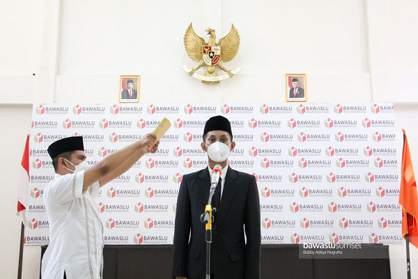 THEO PRIMA BHAKTI DILANTIK SEBAGAI KEPALA SUB BAGIAN PENANGANAN PELANGGARAN DAN PENYELESAIAN SENGKETA BAWASLU KABUPATEN OGAN KOMERING ULU