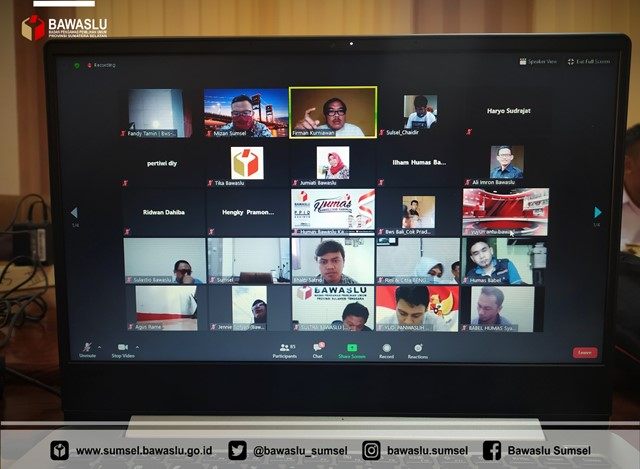 Kordiv Pengawasan Bawaslu Sumsel : "Petugas Pengawas Ad Hoc Harus Paham Tugas Pengawasaan, Jangan Sampai Hilang Hak Pilih Warga Negara"