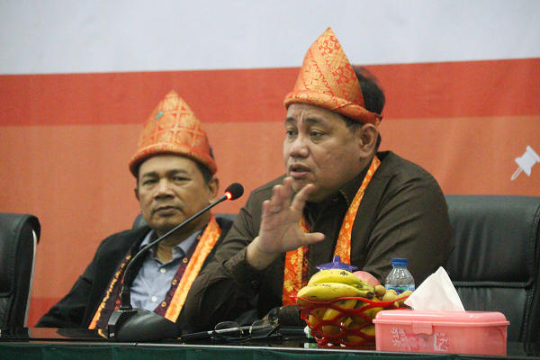 Hadiri Rapat Kerja di Bawaslu Sumsel, Herwyn akan Optimalkan Peningkatan Kualitas SDM di Bawaslu