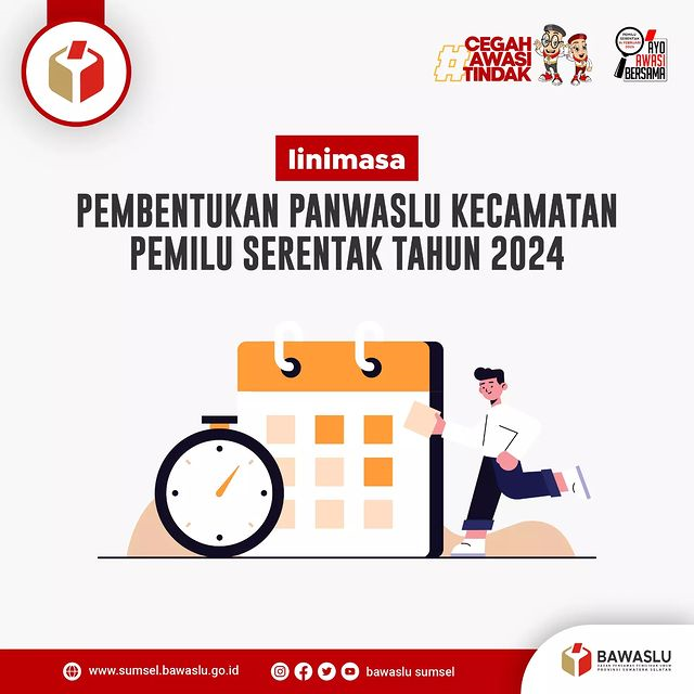 PEMBENTUKAN PANWASLU KECAMATAN PEMILU SERENTAK TAHUN 2024