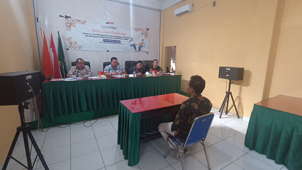Diwawancara Anggota Bawaslu Sumsel Calon Panwascam Gemetaran Berkeringat Dingin