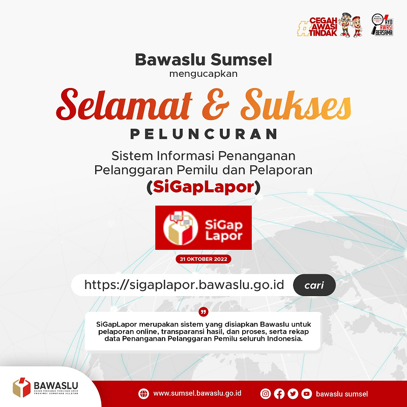 Ahmad Naafi Sambut Positif Peluncuran SiGapLapor