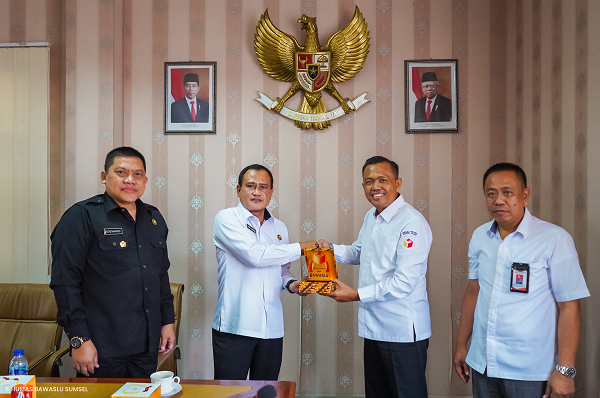 TERIMA KUNJUNGAN SESPIMTI, SARKANI SAMPAIKAN POTENSI KERAWANAN PEMILU