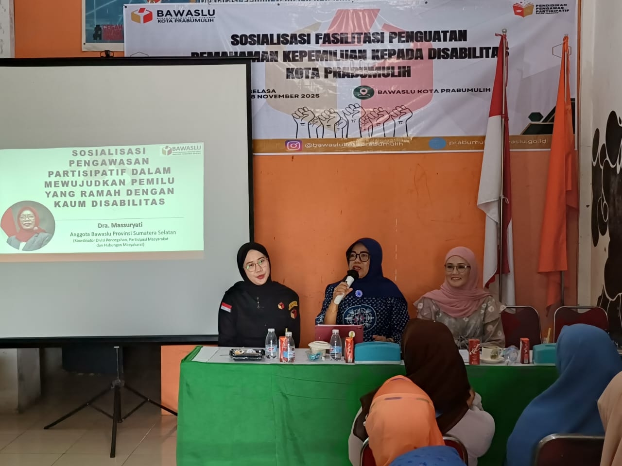 Setara Dihadapan Demokrasi, Massuryati Dorong Kesadaran Politik Penyandang Disabilitas Melalui Penguatan Literasi Kepemiluan