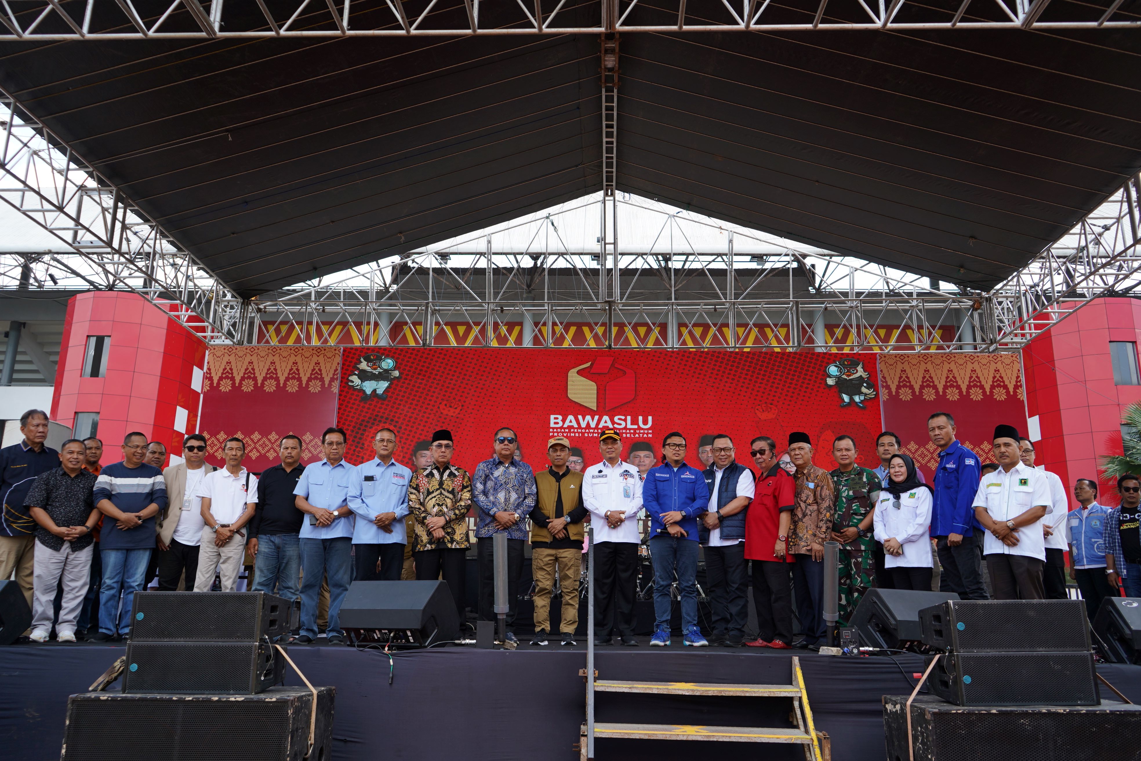 Deklarasi Kampanye Damai, Komitmen Bawaslu Sumsel Wujudkan Pemilihan 2024 Zero Conflict