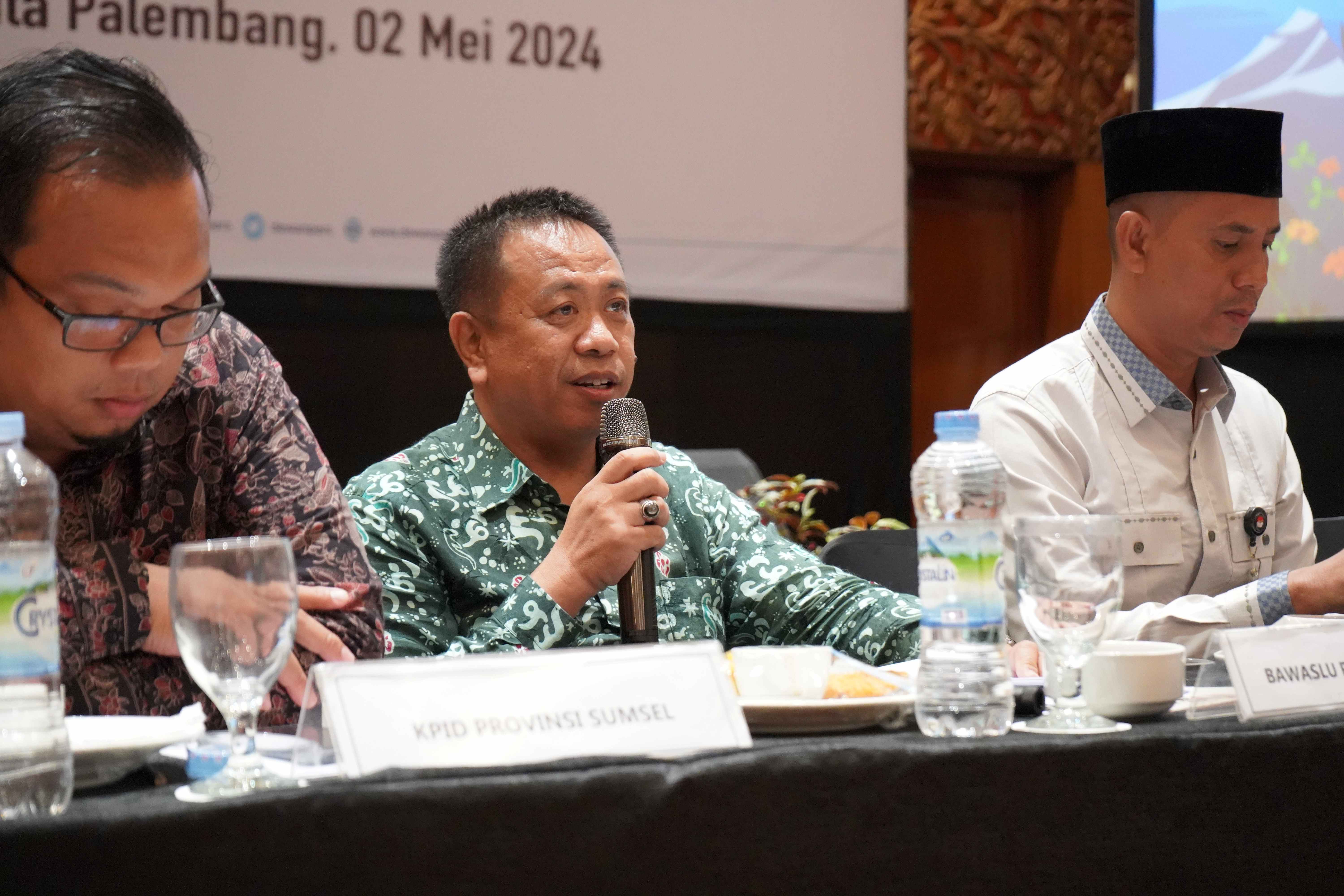BAWASLU SUMSEL AJAK MEDIA PERS AWASI PEMILIHAN 2024