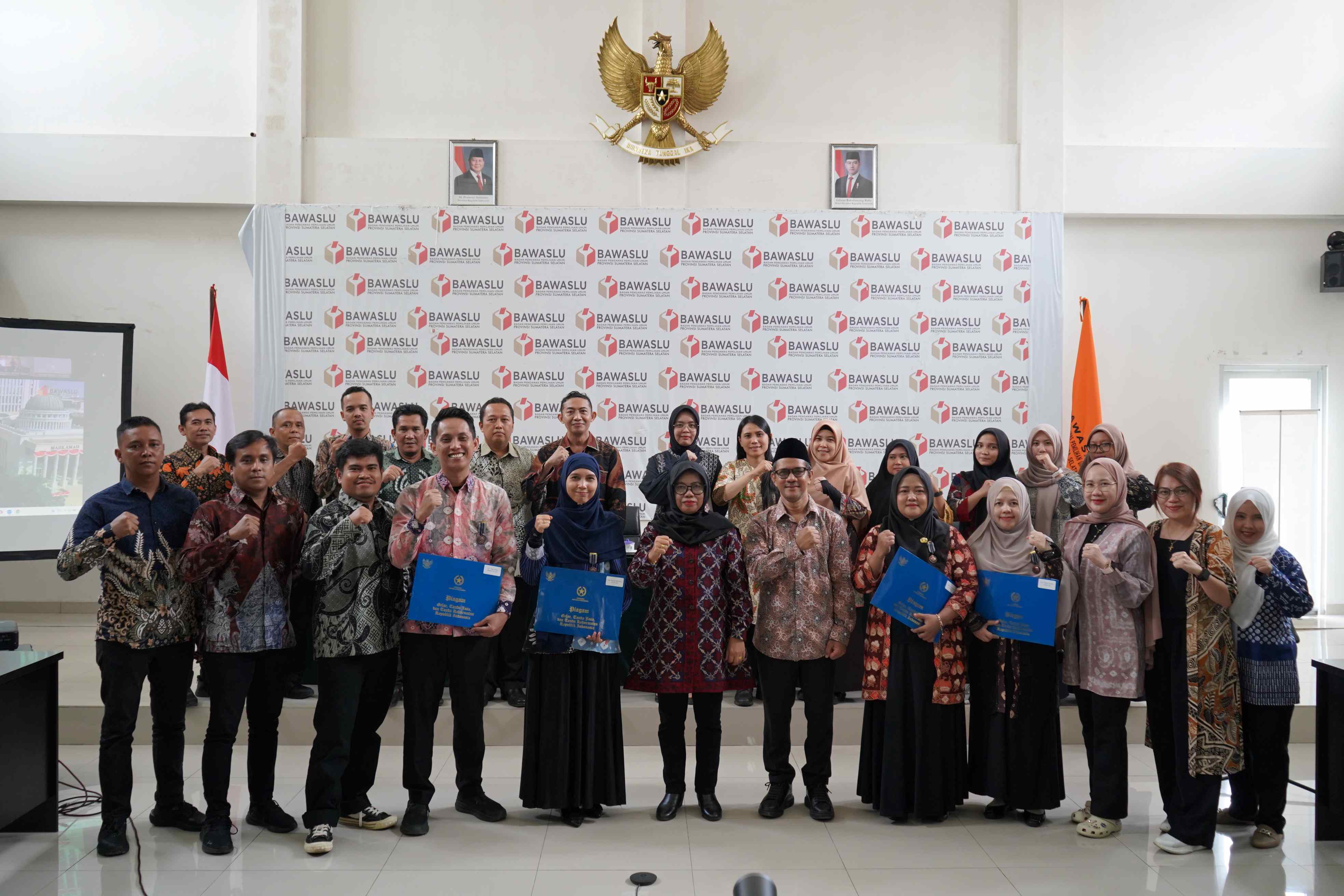 Bawaslu Sumsel Kukuhkan Komitmen Demokrasi di HUT ke-18