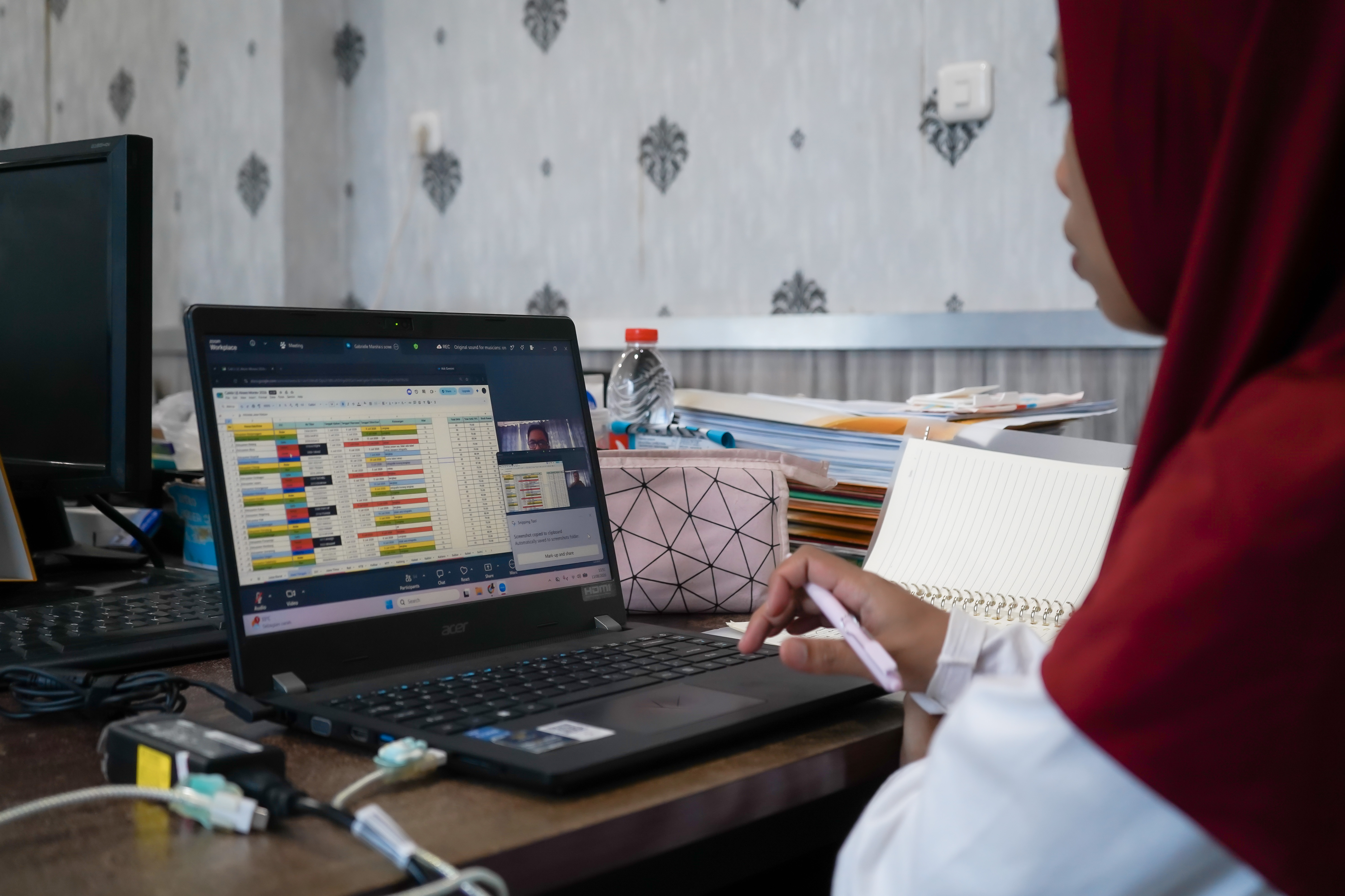 Bawaslu Sumsel ikuti Rapat Monitoring dan Evaluasi (Monev) Keterbukaan Informasi Publik (KIP) yang digelar Bawaslu RI secara daring, Kamis (13/8/2026).