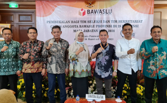 TIMSEL BUKA PENDAFTARAN CALON ANGGOTA BAWASLU SUMSEL PERIODE 2023-2028
