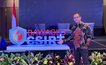 AHMAD NAAFI HADIRI LAUNCHING BAWASLU CSIRT