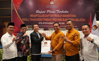 Tingkatkan Soliditas, Sentra Gakkumdu Sumsel Ikuti Rakornas melalui Media Daring