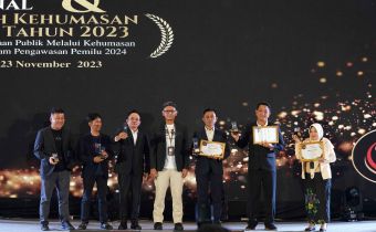 BAWASLU SUMSEL RAIH TERBAIK I KONTEN GRAFIS