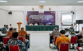 SOSIALISASI MONEV KETERBUKAAN INFORMASI, NAAFI : SEMOGA HASILKAN PREDIKAT INFORMATIF