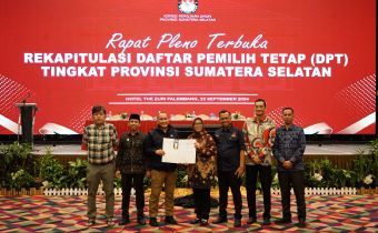 Rekapitulasi DPT Tingkat Provinsi, Massuryati Berikan Saran