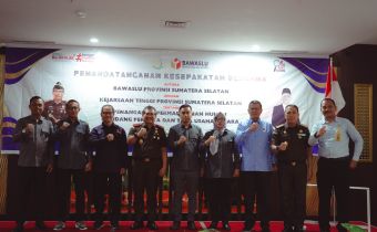 Pererat Hubungan Baik, Bawaslu Sumsel dan Kejati Sumsel Teken MoU