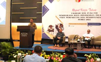 EVALUASI PENGELOLAAN DATA PENANGANAN PELANGGARAN, KURNIAWAN: SEMUA DATA DAN LAPORAN HARUS DIARSIPKAN DAN DIDIGITALISASI