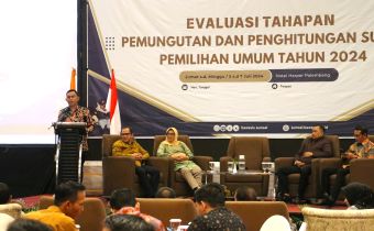 EVALUASI TAHAPAN TUNGSURA PEMILU 2024, KURNIAWAN: MINIMALISIR POTENSI-POTENSI PELANGGARAN PADA PEMILIHAN 2024