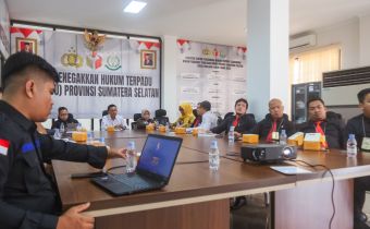 PERSIAPAN PEMILU 2024, BAWASLU SUMSEL BAHAS PROGRAM DAN KEGIATAN SENTRA GAKKUMDU